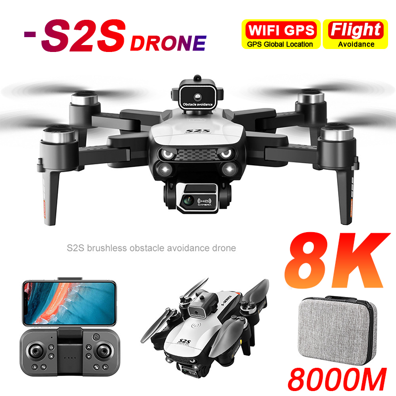 New Gadgets Electronic - Nuevo Dron S2S 8K profesional HD