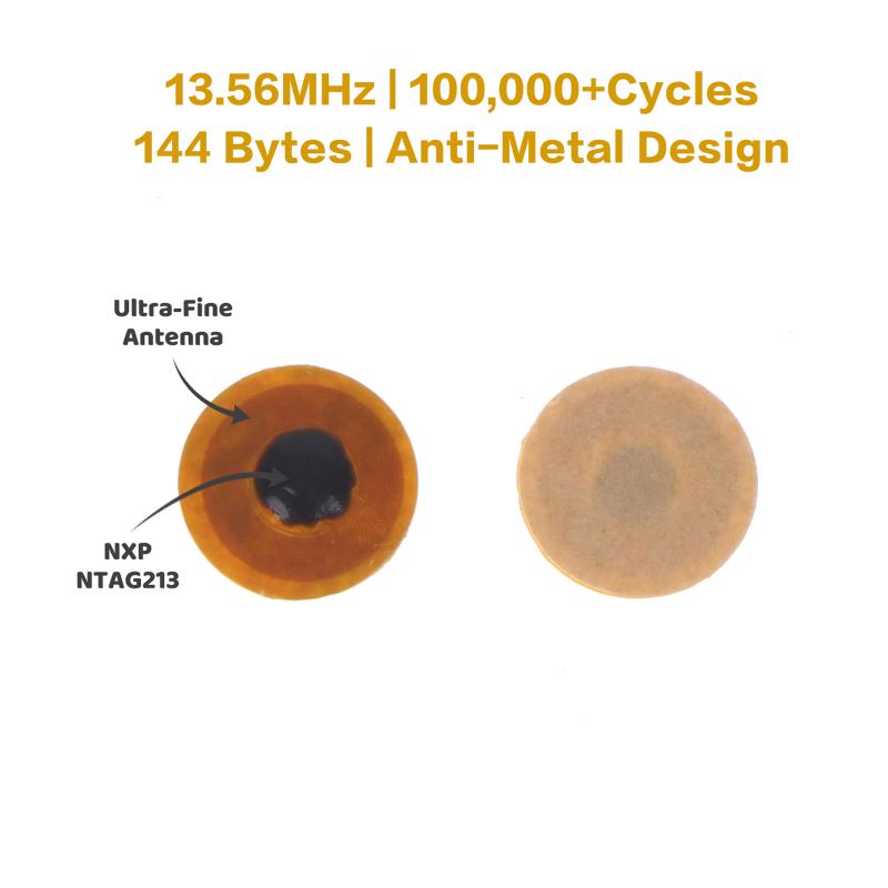 Nfc Tag Programmable - Etiquetas NFC NXP NTAG213 de 6mm,