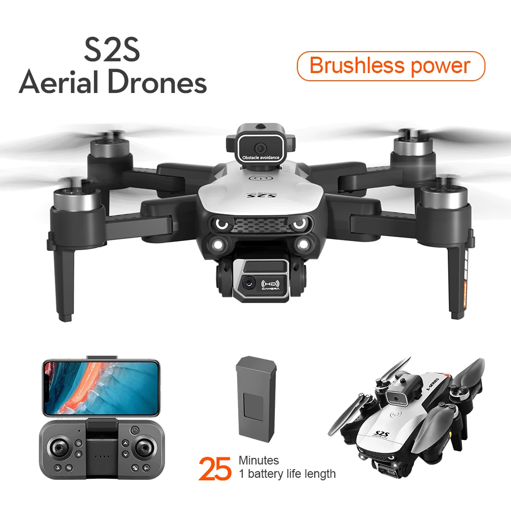 Nuevo Dron S2S 8K profesional  - New Gadgets Electronic reseña y precio