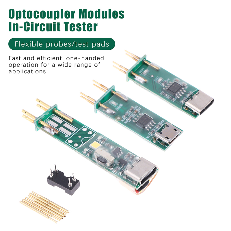 Nuevo probador de optoacoplado - New Gadgets Electronic reseña y precio