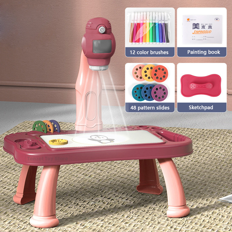 Proyector inteligente para niñ - Digital Drawing Tablet reseña y precio