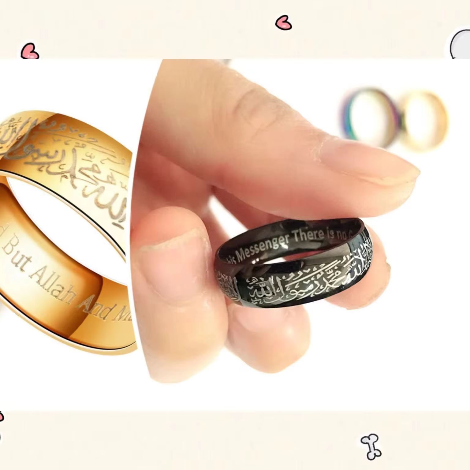 Anillos de mensaje del Corán d - Gadget Q reseña y precio