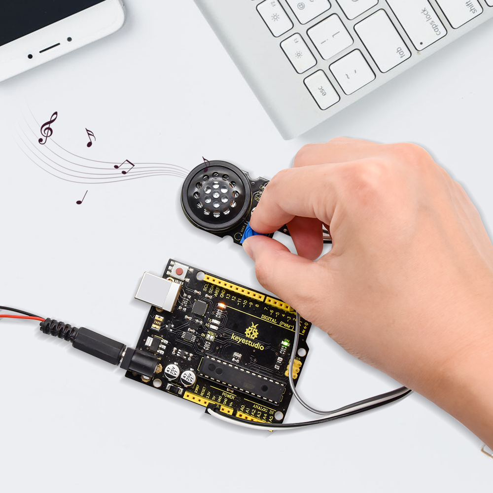 Kidsbits Keyestudio-AMPLIFICAD - New Gadgets Electronic reseña y precio