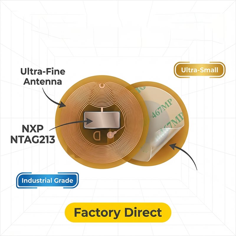 Etiqueta NFC BAAE de 6 mm de d - Nfc Tag Programmable reseña y precio