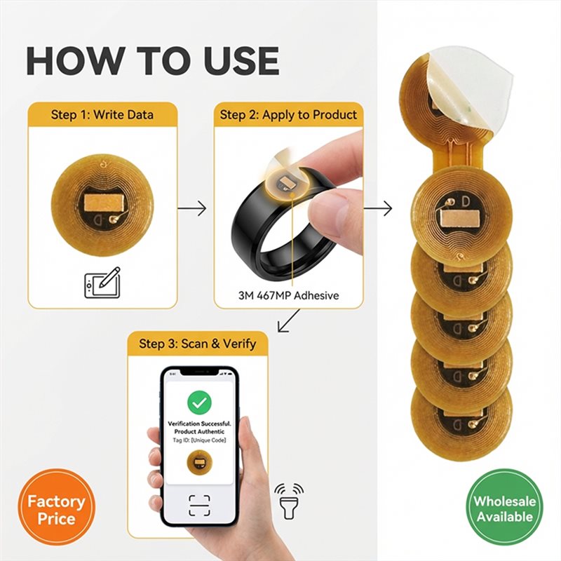 Etiqueta NFC BAAE de 6 mm de d - Nfc Tag Programmable reseña y precio