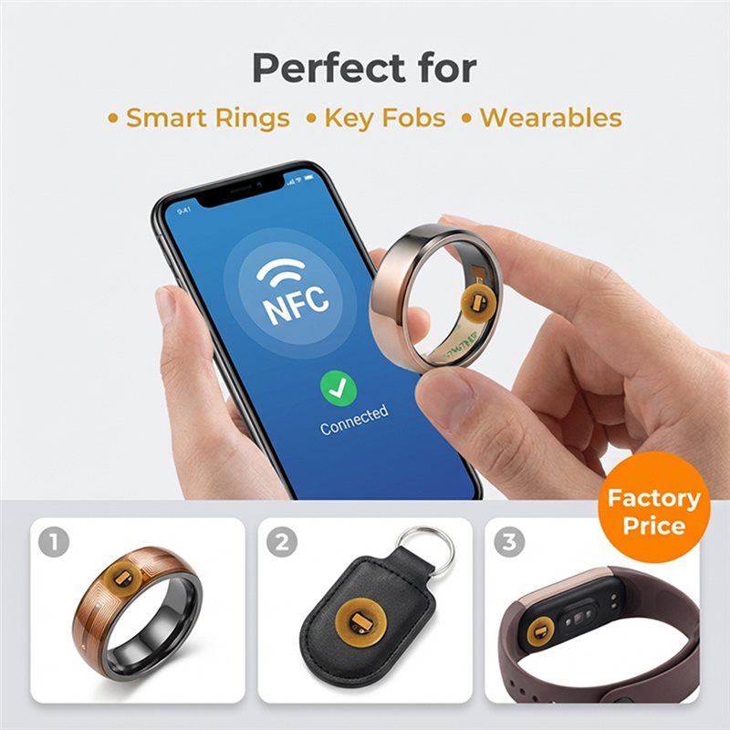 Etiqueta NFC BAAE de 6 mm de d - Nfc Tag Programmable reseña y precio